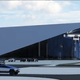 Conceptual image of a future SpaceX Starbase facility in Boca Chica, Texas.